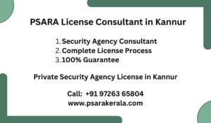 PSARA License Consultant in Kannur