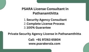 PSARA License Consultant in Pathanamthitta